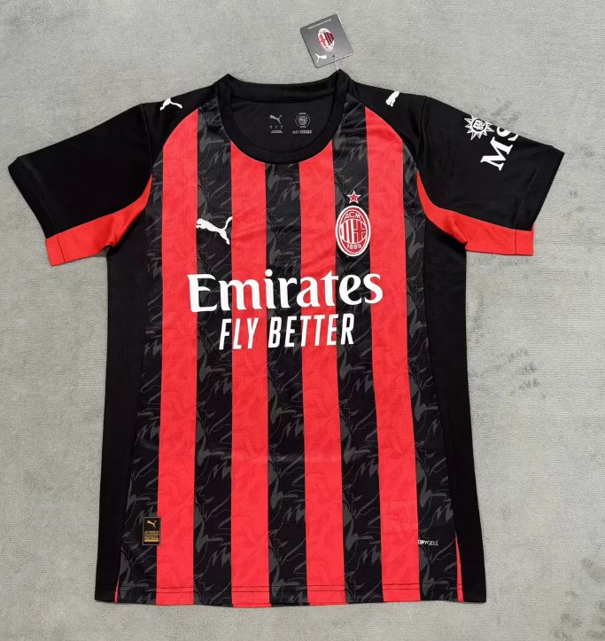 AAA Quality AC Milan 25/26 Home Soccer Jersey